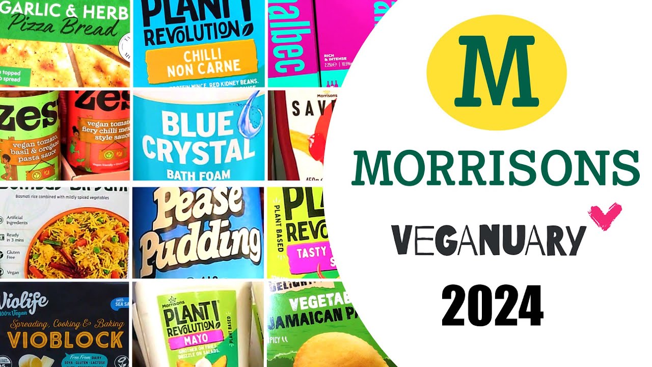 Morrisons Vegan Haul - #veganuary #veganuary2024