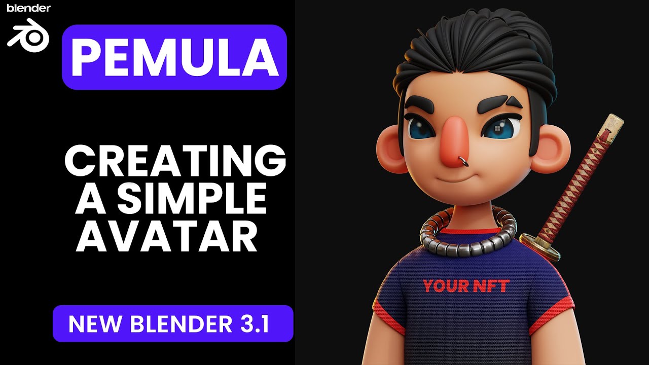 NFT Blender Tutorial - Creating A Simple Avatar