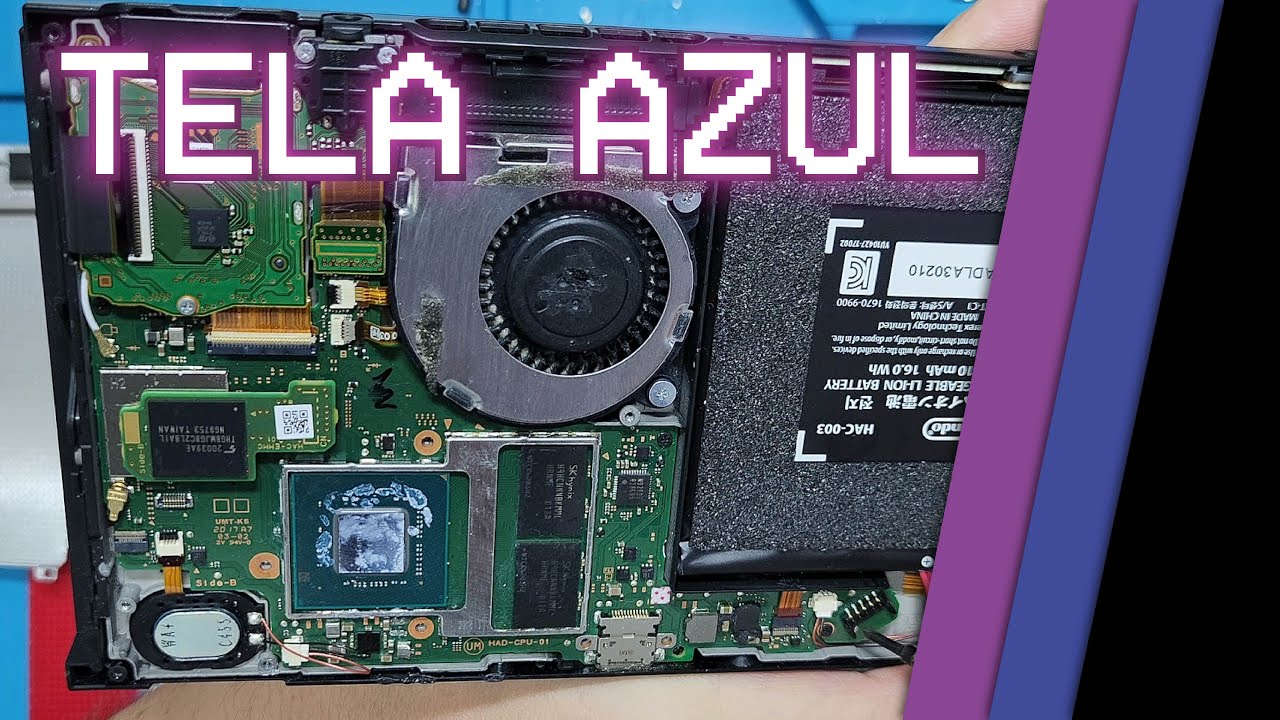 TENTARAM DESBLOQUEAR e DESTRUÍRAM o SWITCH! (Tela Azul)