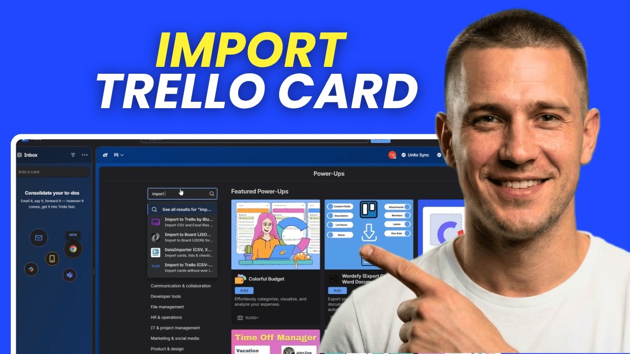 Как импортировать карточки Trello из CSV-файла
