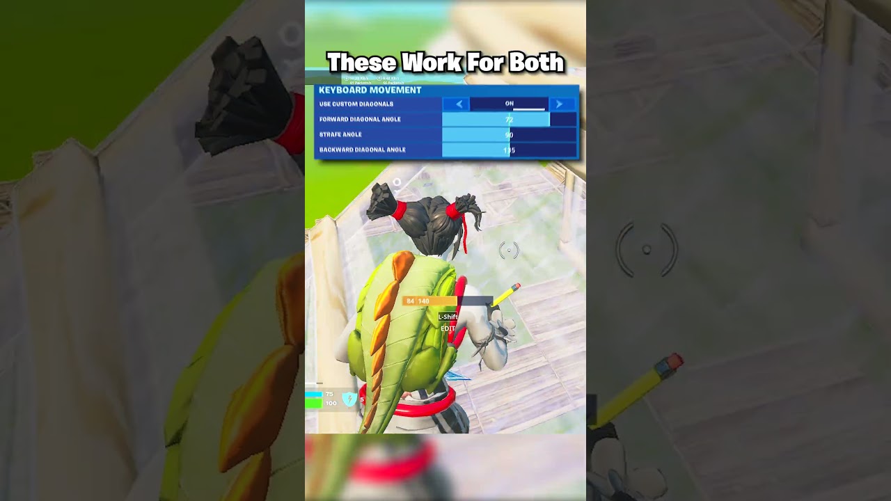 ЛУЧШИЕ настройки двойного движения в Fortnite: Глава 4! 🎮