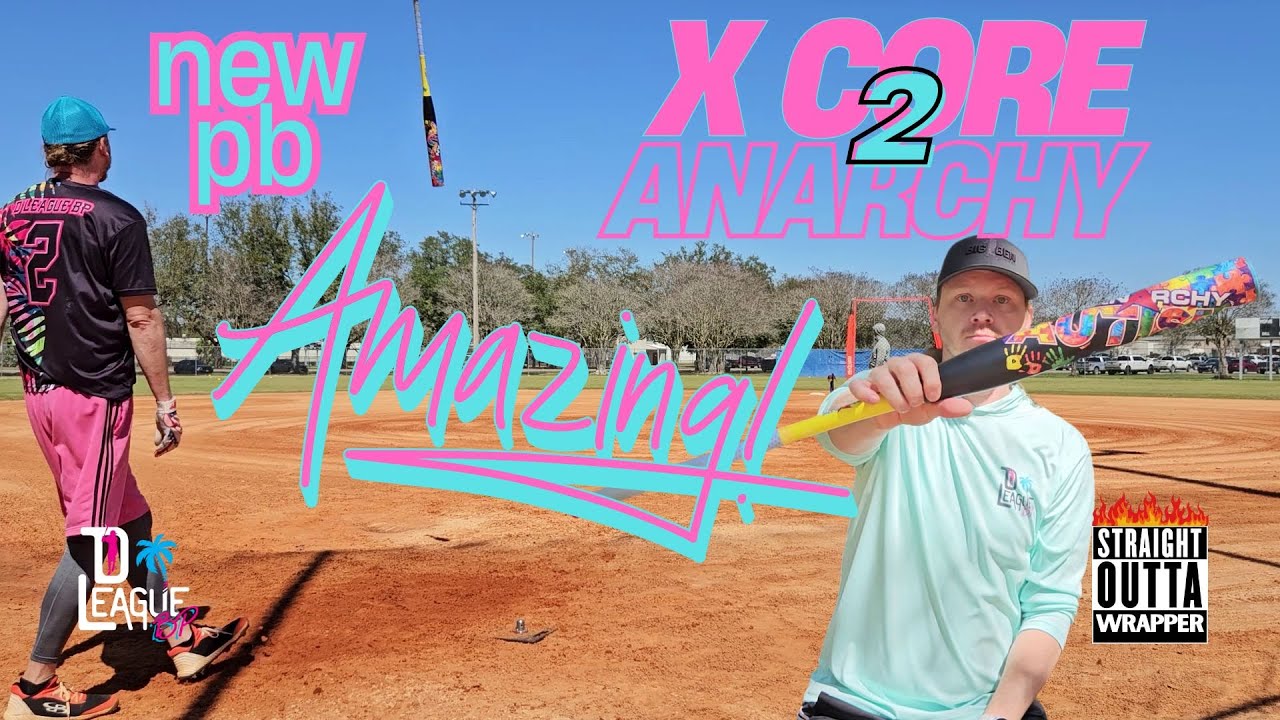 СОВЕРШЕННО НОВАЯ ТЕХНОЛОГИЯ X CORE 2!! Обзор биты для софтбола Slowpitch от USA/ASA Anarchy Autis...