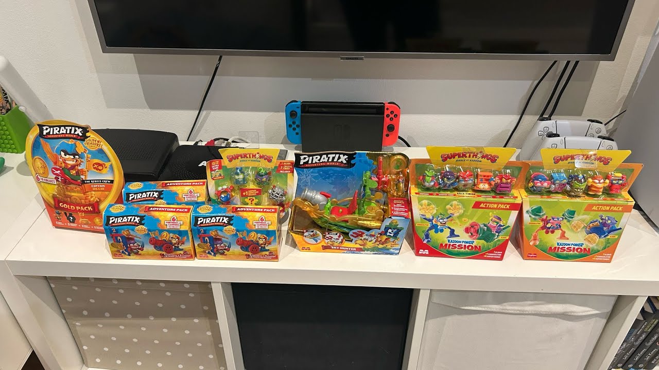 New mega unboxing #superthings #piratix