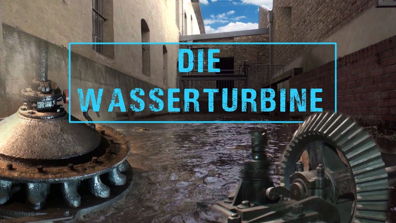 Die Wasserturbine der Tuchfabrik Müller