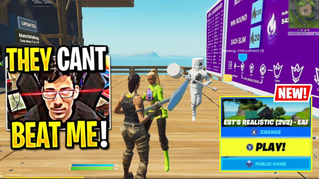 Faze Sway Plays NEW 2v2 Realistic Game MODE Then This Happened! (Fortnite)