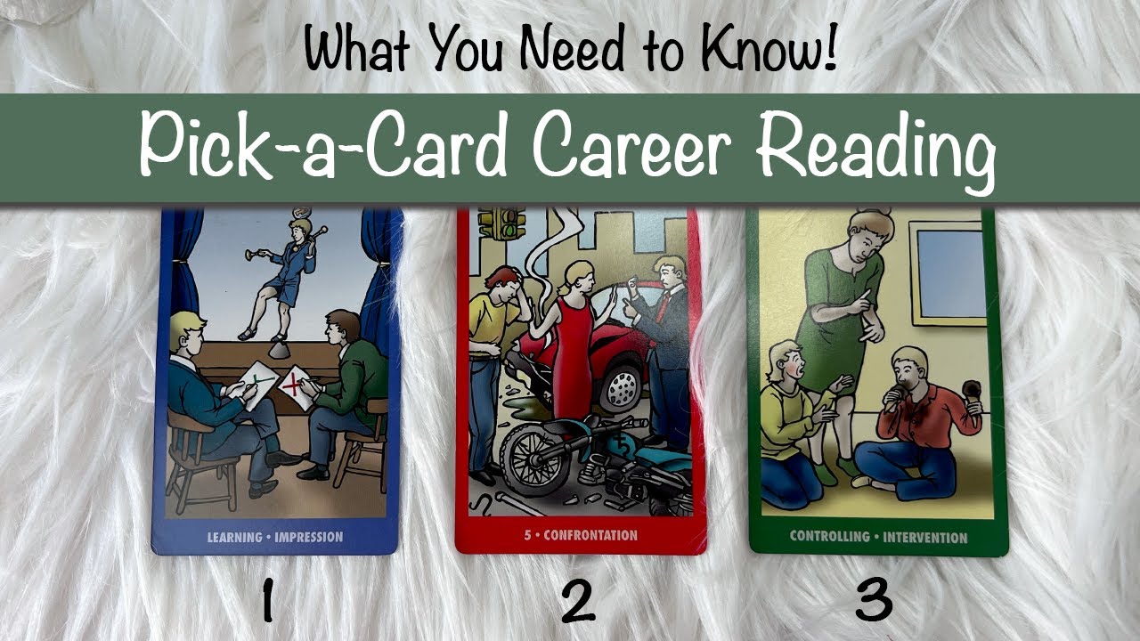 Career: What You Need to Know! What's Coming. Advice From Spirit // pick a card tarot reading