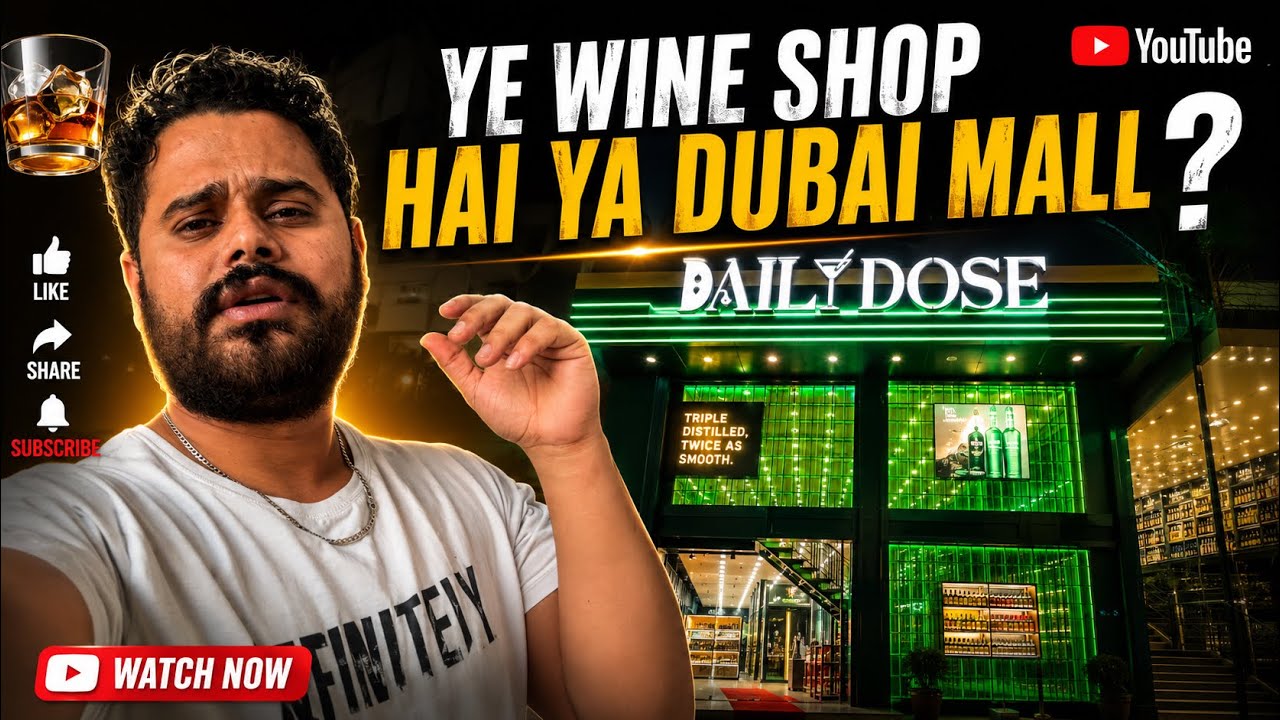 &ldquo;I Visited Gurugram&rsquo;s Biggest Wine Shop&rdquo; 