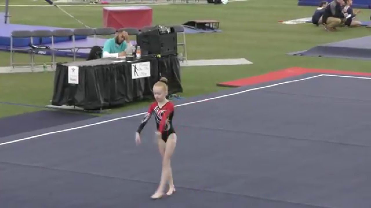 Morgan Wehner - USAG Level 4 Floor (2016)