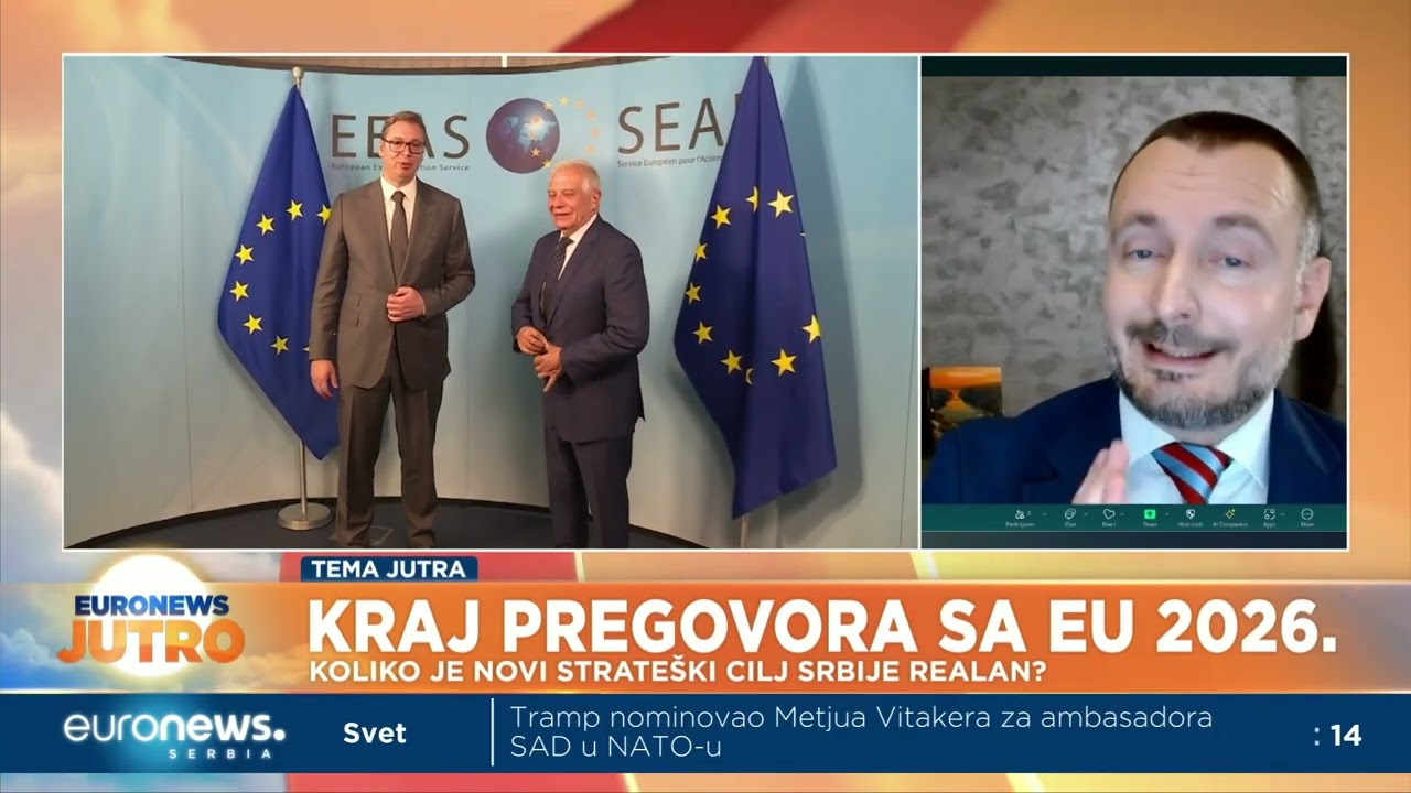 Koliko je realno da Srbija do kraja 2026. okonča pregovore o članstvu u EU