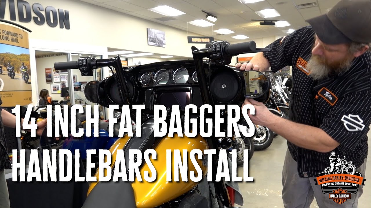 Installing 14 inch Fat Baggers Handlebars on a 2023 Street Glide Special