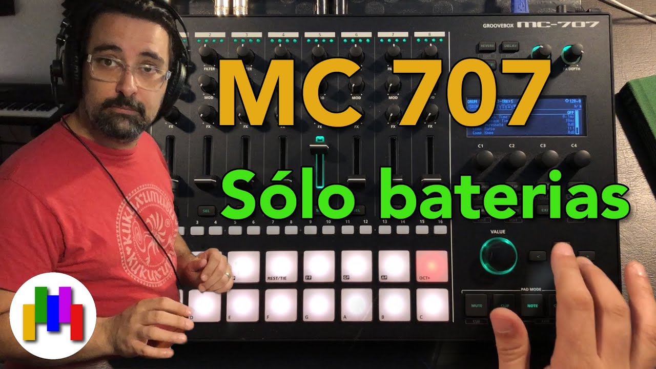 MC 707 Sólo baterías - Tutorial en Español.