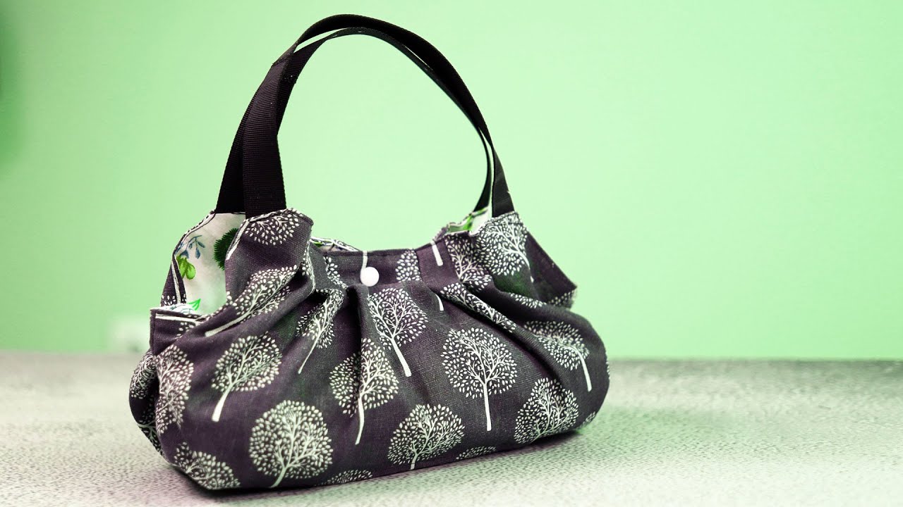 Mini Balloon Bag with Free Sewing Pattern | Sew a Balloon Bag in just 1 hour from start to finish