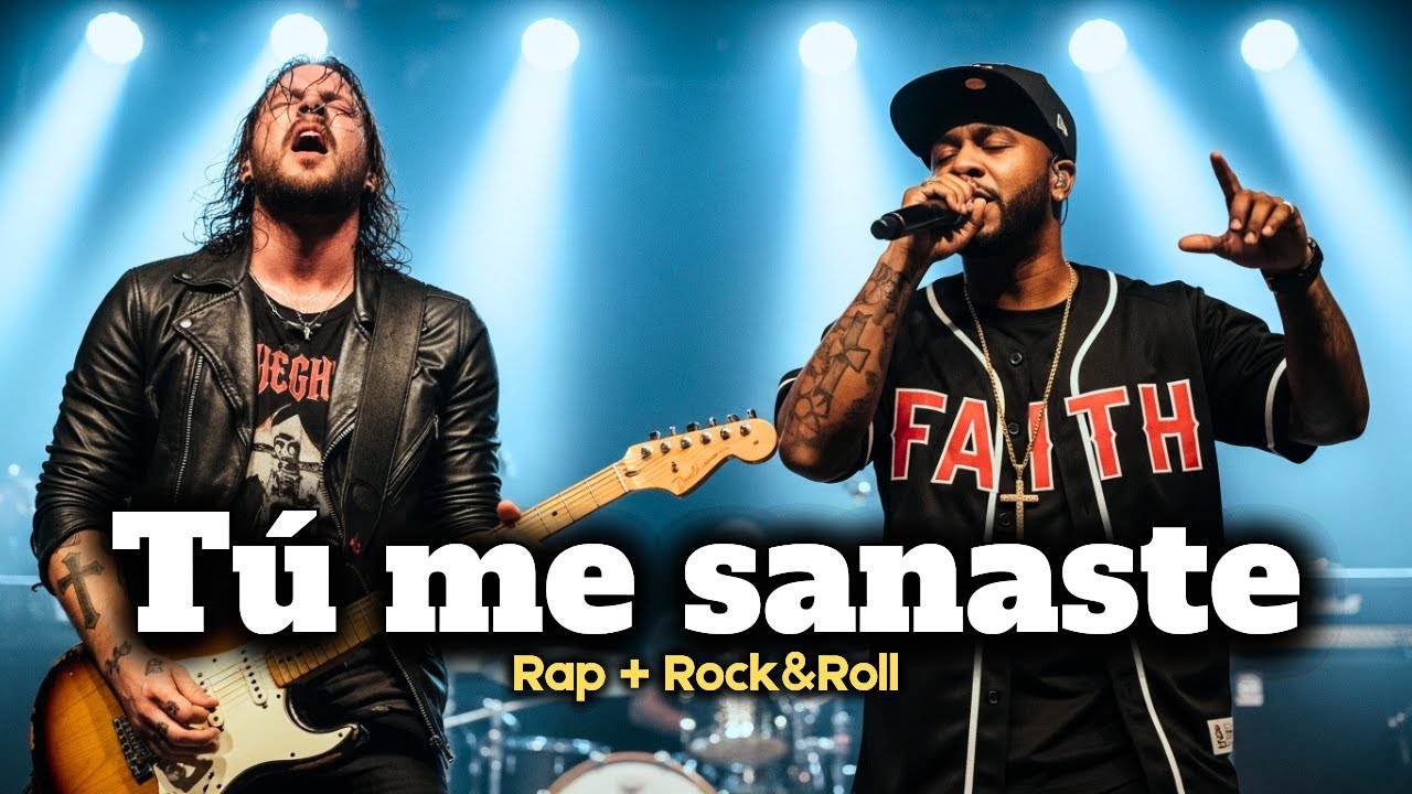 TU ME SANASTE | Christian Rap x Rock 🎸✝️ | Por Su Sangre Soy Sano