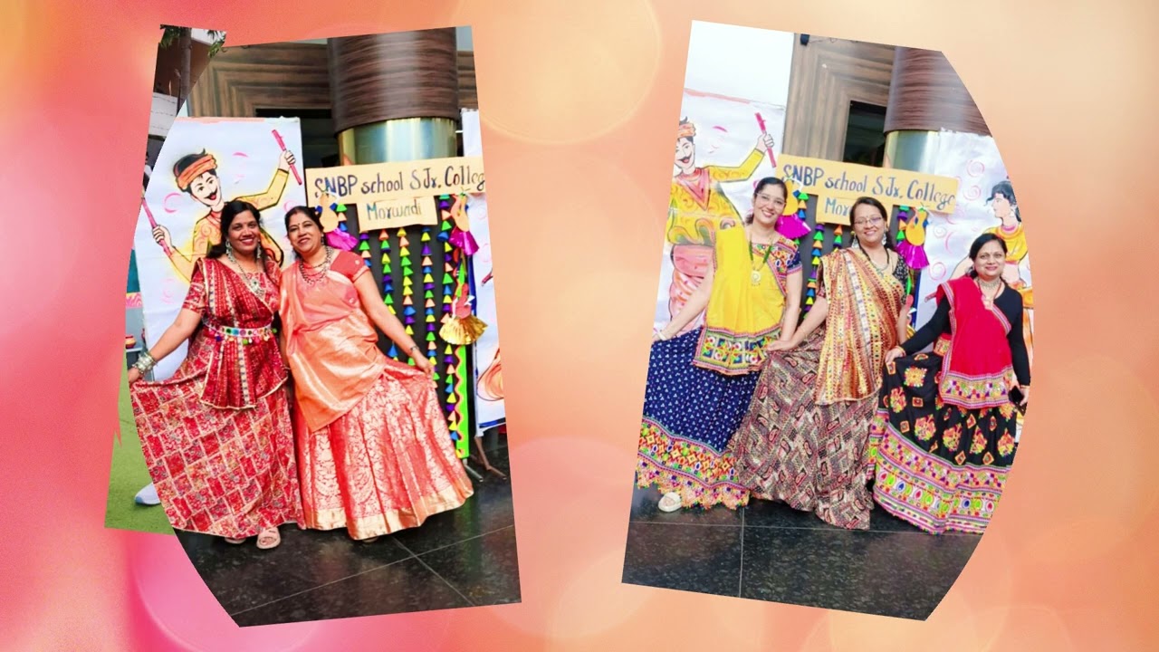Navratri Celebrations at SNBP School & Jr. College Morwadi 🎉