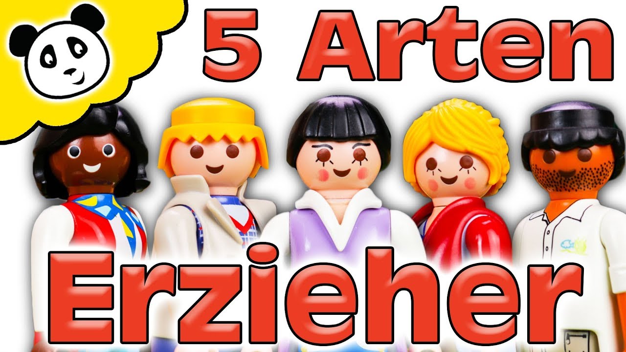 Playmobil Kita - 5 Arten von Erziehern - Playmobil Film