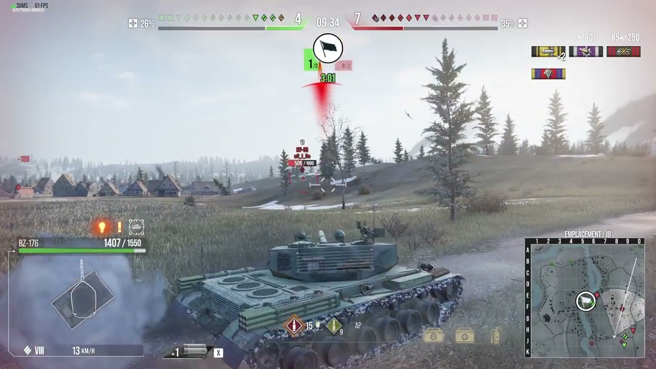World of Tanks Classe 1 en B Z-176 [4200 de dommage/6 kills]