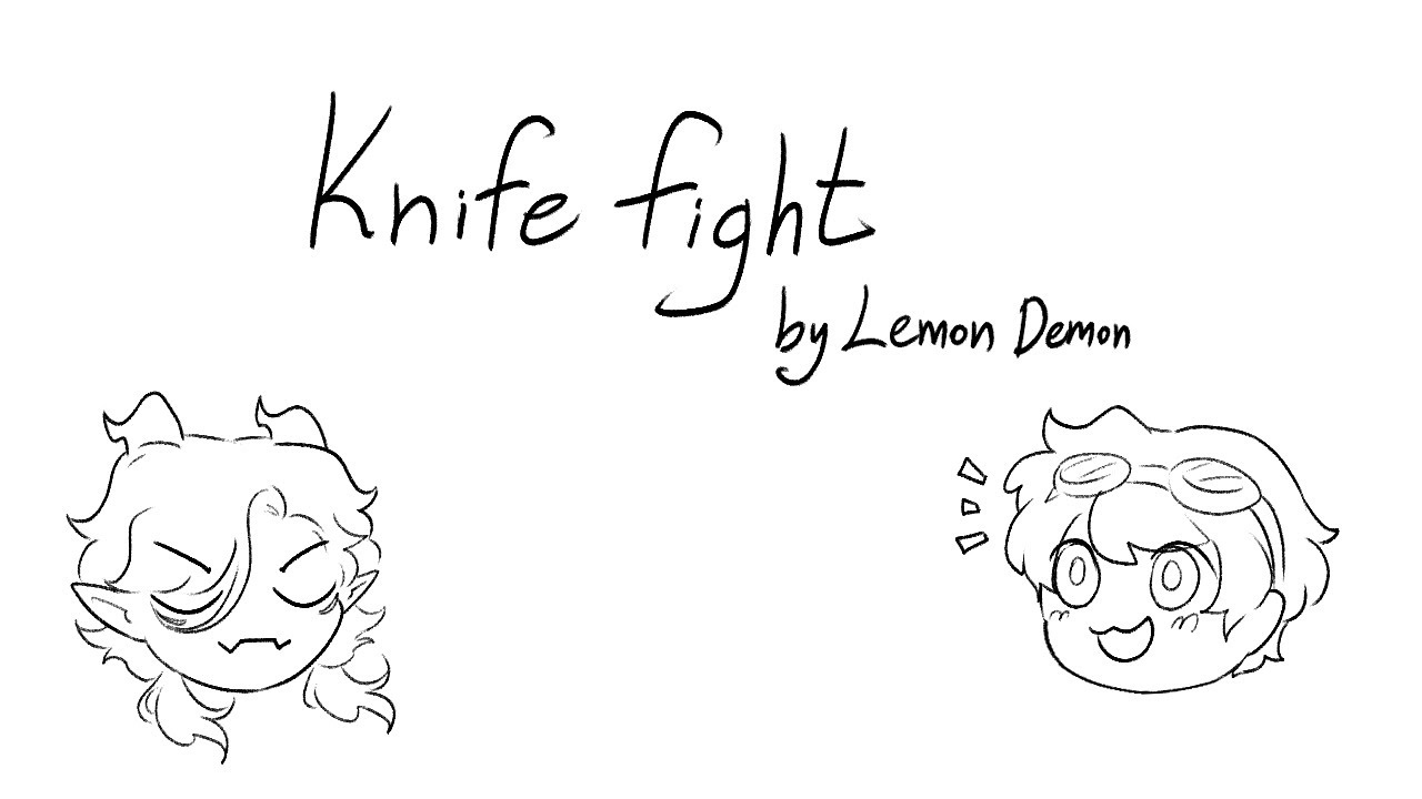 Knife Fight! : Knifetrick animation