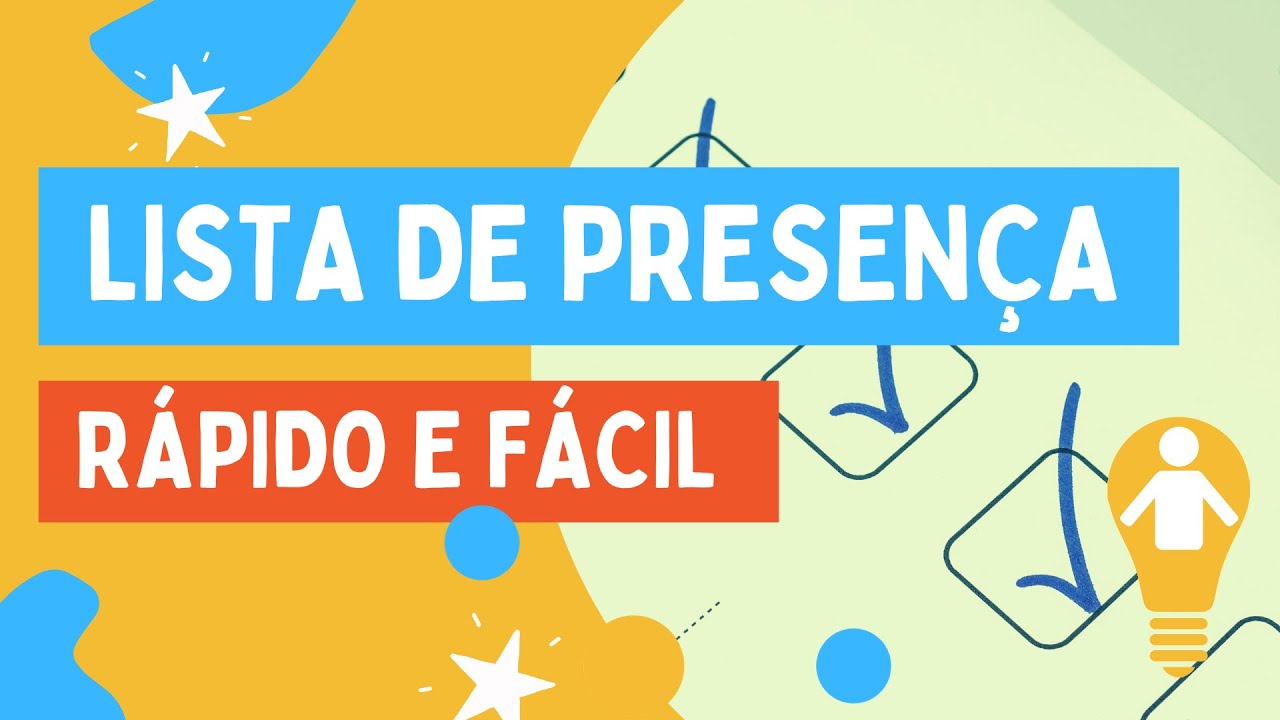 TUTORIAL - Lista de Presen&ccedil;a no Google FORMUL&Aacute;RIOS - R&aacute;pido e f&aacute;cil