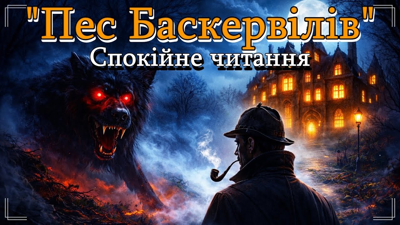 📖 Спокійне ASMR-читання: «Пес Баскервілів» Конан Дойль