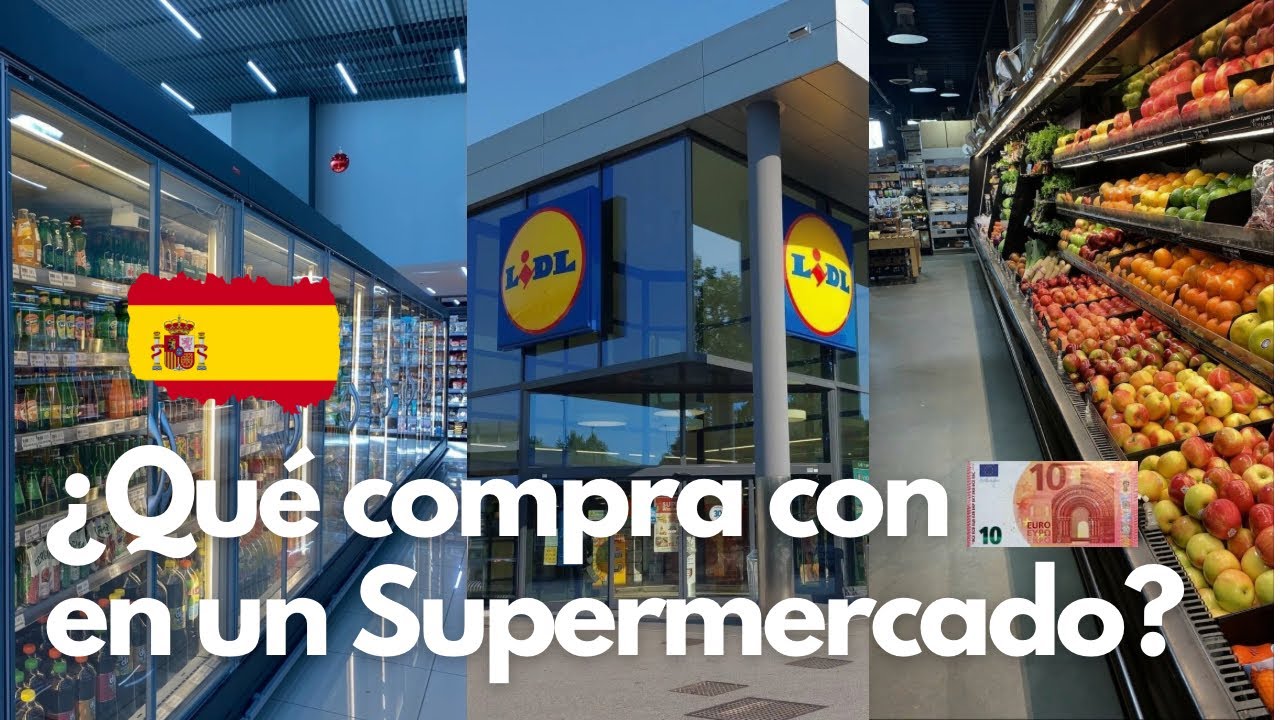 ¿Qué comprar con 10€ en Supermercado de España (Madrid)? Lidl 2025