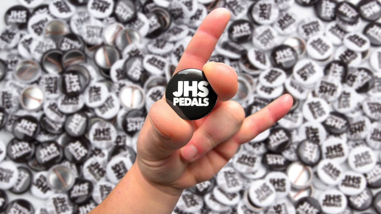 How JHS Pedals Buttons Are Made