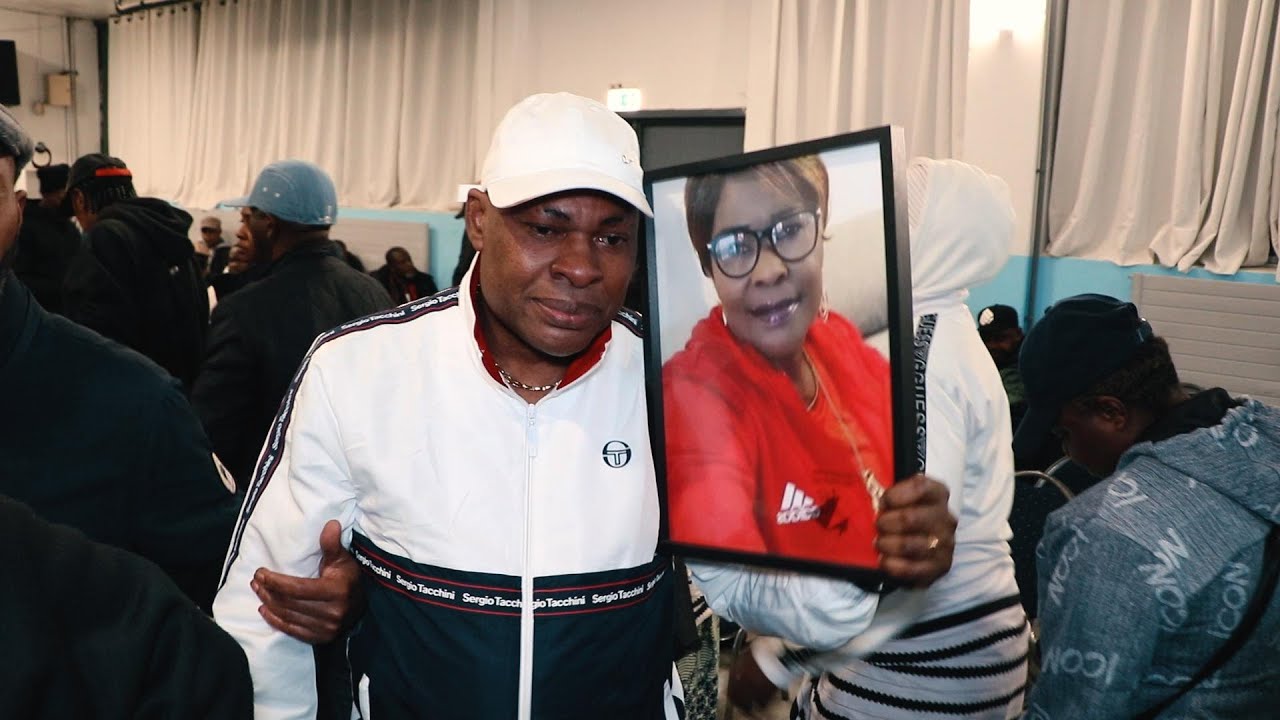 Derni&egrave;re veill&eacute;e mortuaire de Bernadette MILONGO &agrave; Ris Orangis