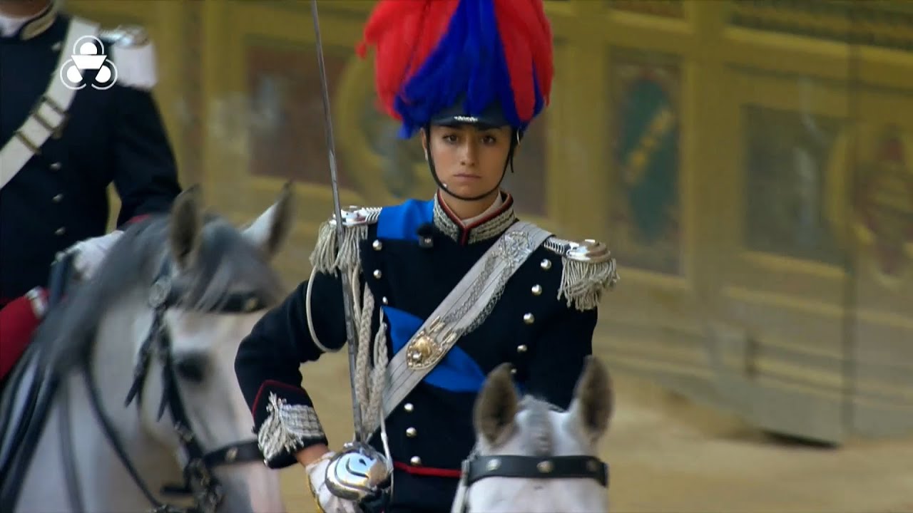 Palio 16 Agosto 2025 | Il Drappello dei Carabinieri a Cavallo
