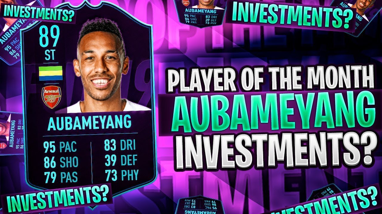 POTM AUBAMEYANG MARKET / TRADING! FIFA 19 Ultimate Team