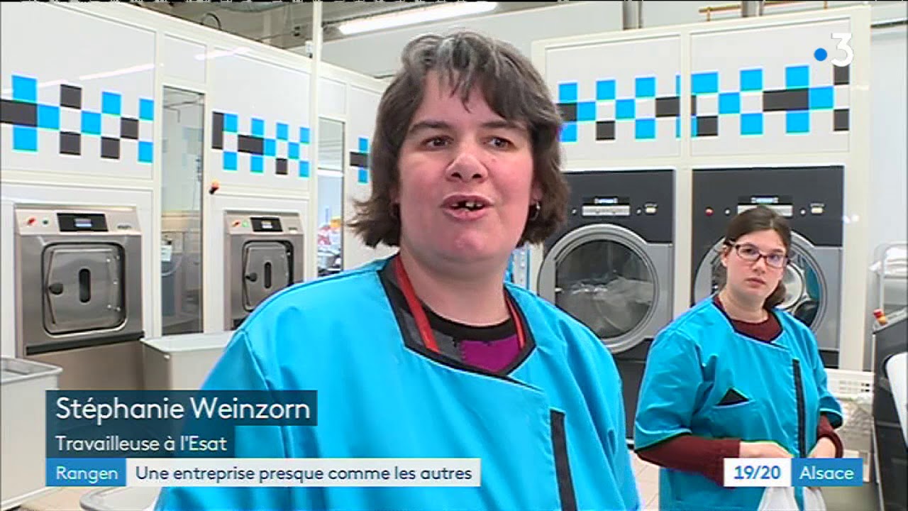 Une nouvelle blanchisserie pour l'Esat du Rangen