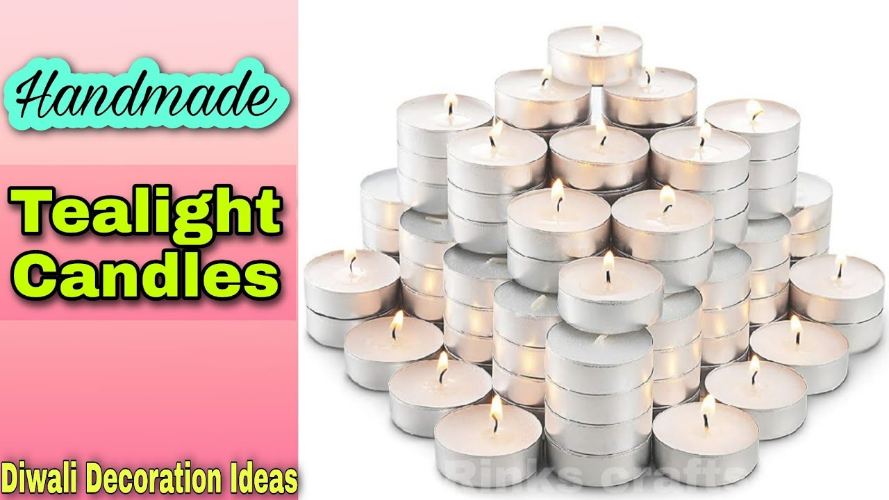 Tea Light Candle Making at Home | Tea Light Candles Holder Diy / Diwali Decoration Ideas 2020
