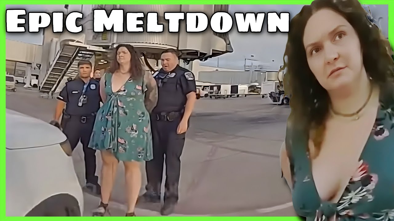 Unhinged Woman Removed From Airplane Has EPIC Meltdown