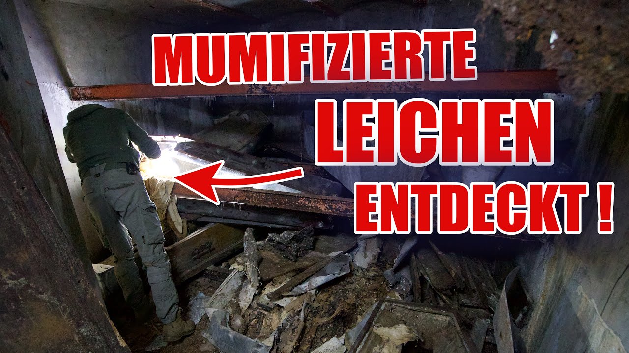 LOSTPLACE : MUMIFIZIERTE LEICHEN AUS DEM 19. JAHRHUNDERT GEFUNDEN 😱| ItsMarvin