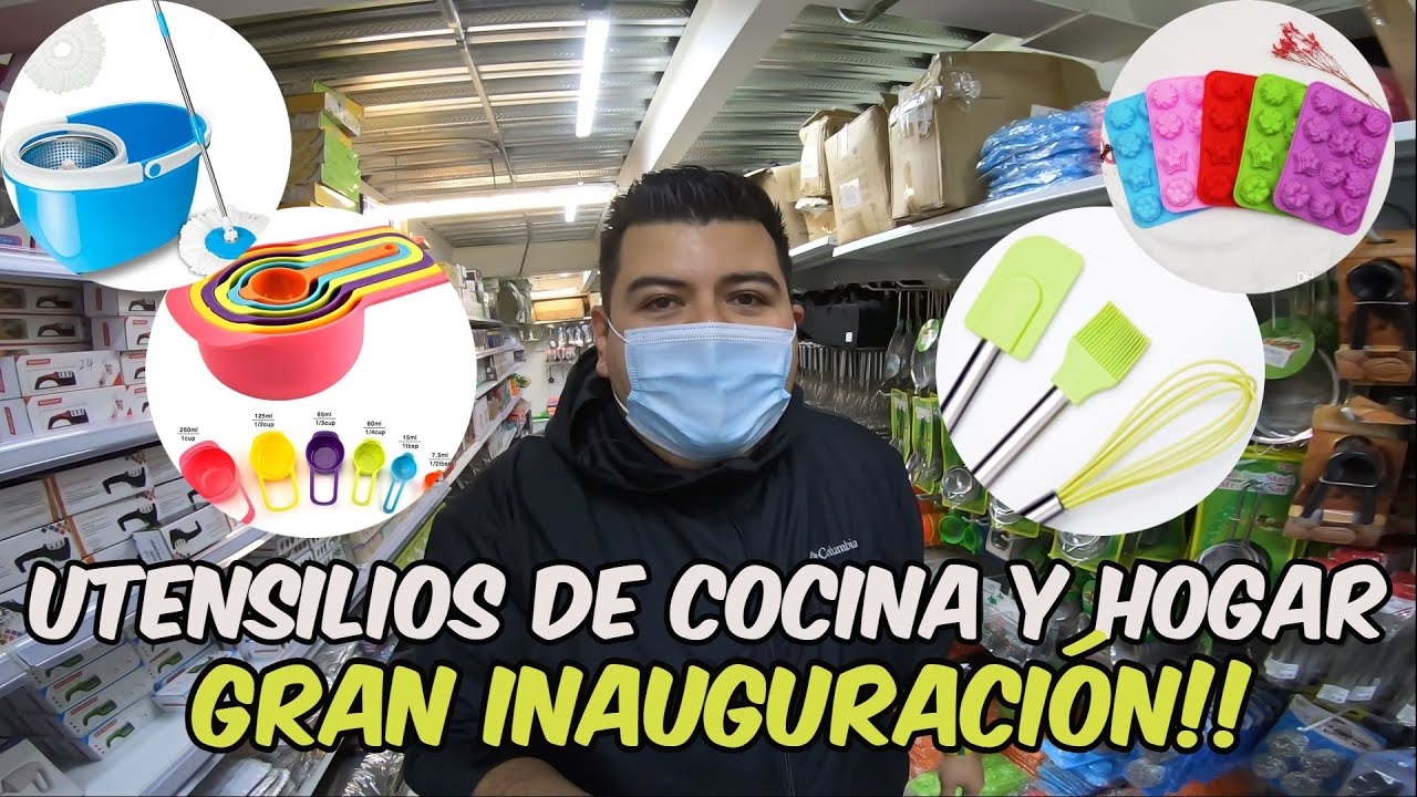 ¿Dónde comprar UTENSILIOS DE COCINA CDMX? 🔪🍴 /INAUGURACIÓN DE TIENDA 🥳