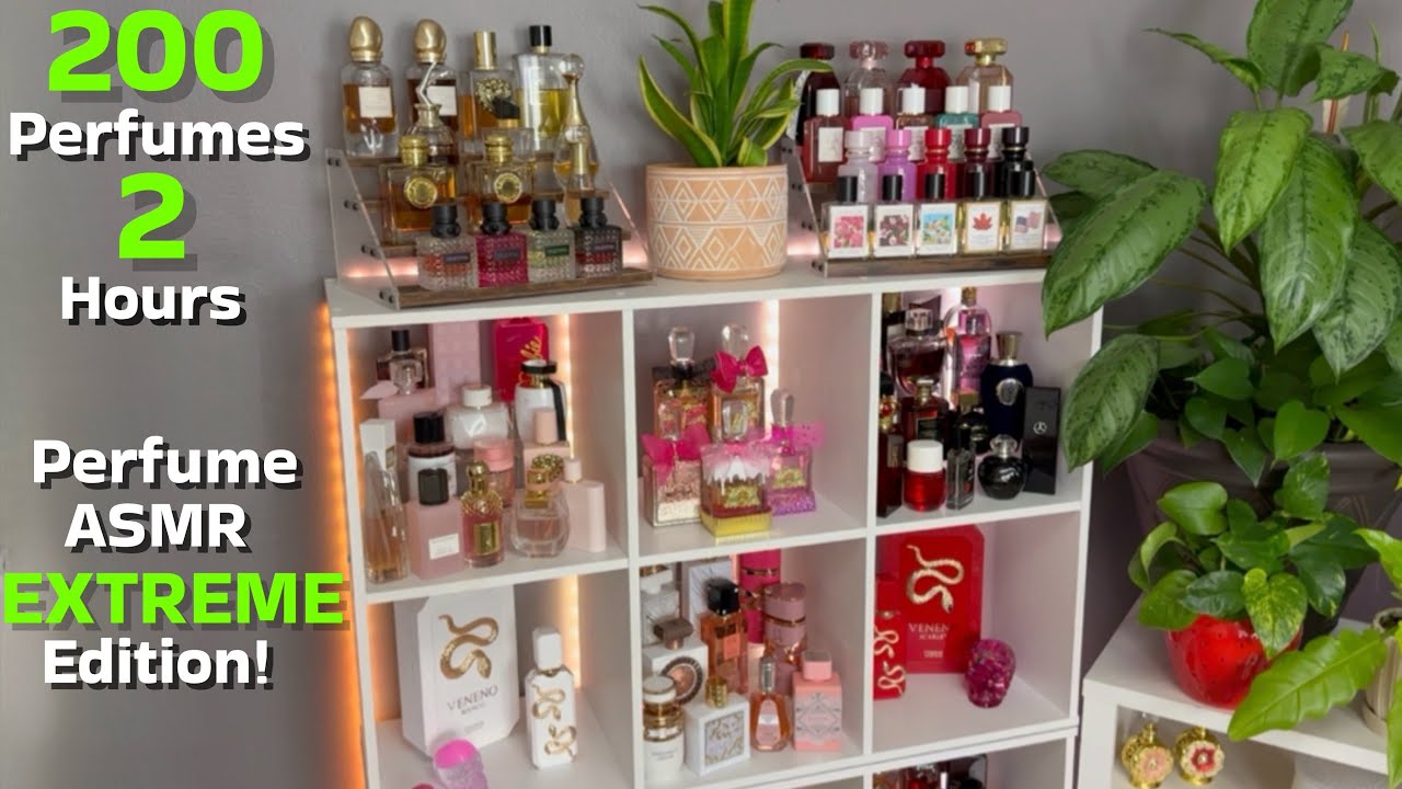 SOFT SPOKEN: OVER 2HRS LONG! Describing every perfume in detail! #perfumecollection   #asmr 