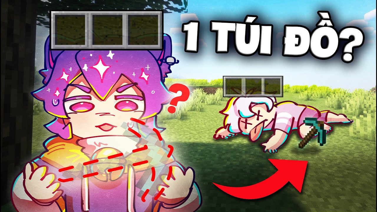 4 NGƯỜI BEL - 1 TÚI ĐỒ TRONG MINECRAFT