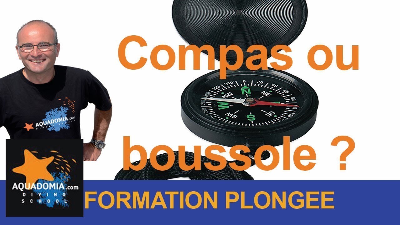 Compas pour l'orientation en plongée sous-marine ?