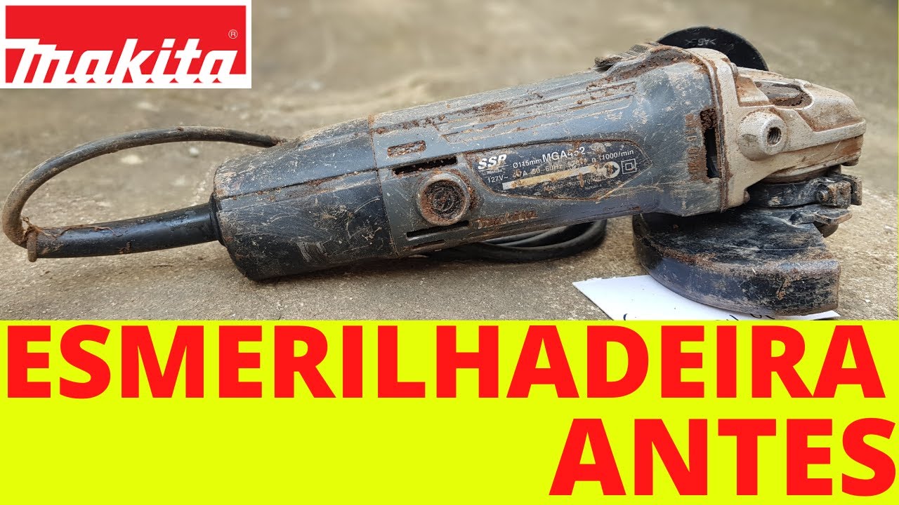 LIXADEIRA ESMERILHADEIRA MGA452 MAKITA