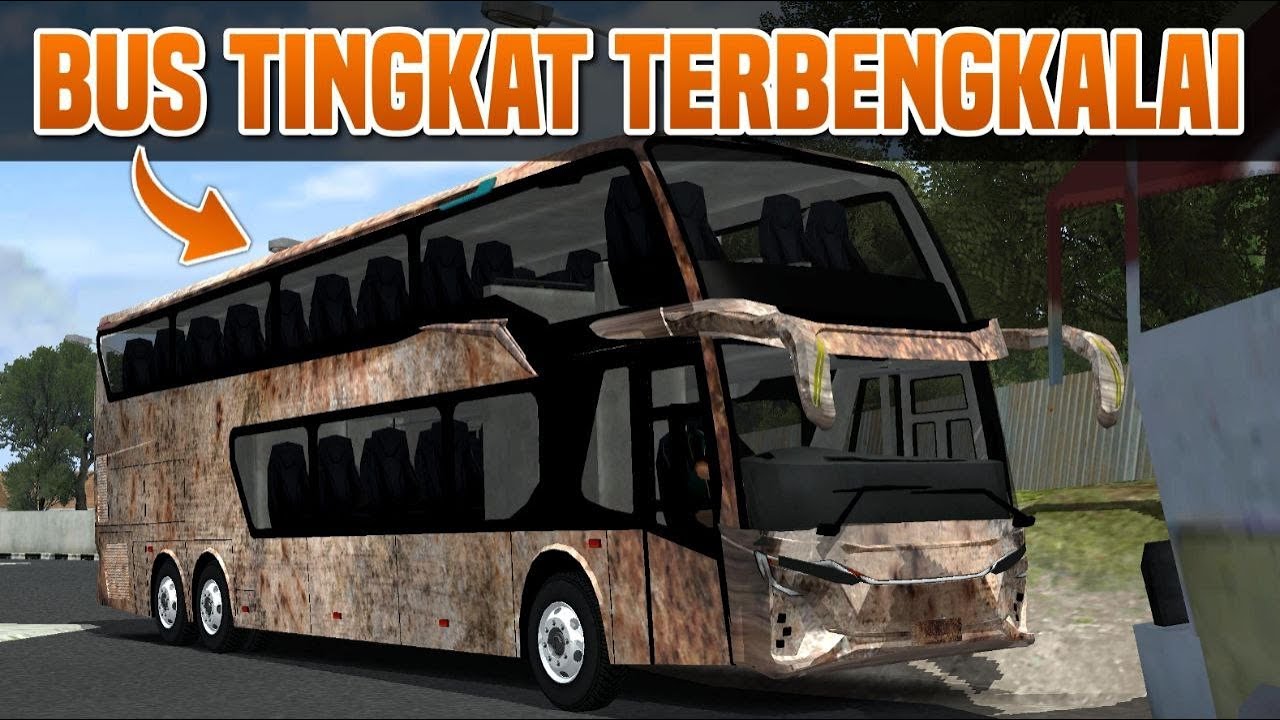 Restorasi Bus Tingkat JB5 Terbengkalai Jadi Bagus Lagi‼️ | Bus Simulator ID 