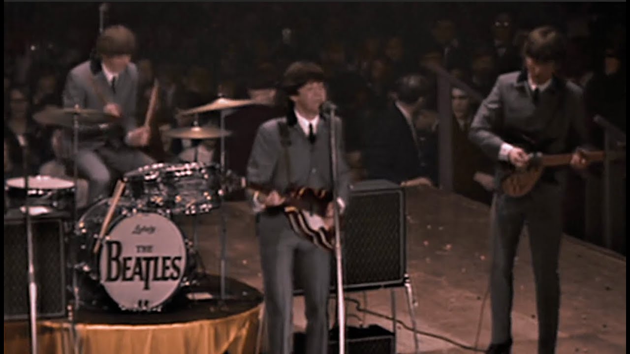 The Beatles - I Saw Her Standing There - Live Washington DC 1964 - HD