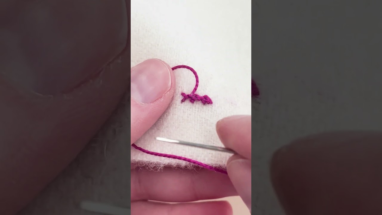 Palestrina Knot  #embroidery #suespargo #creativestitching