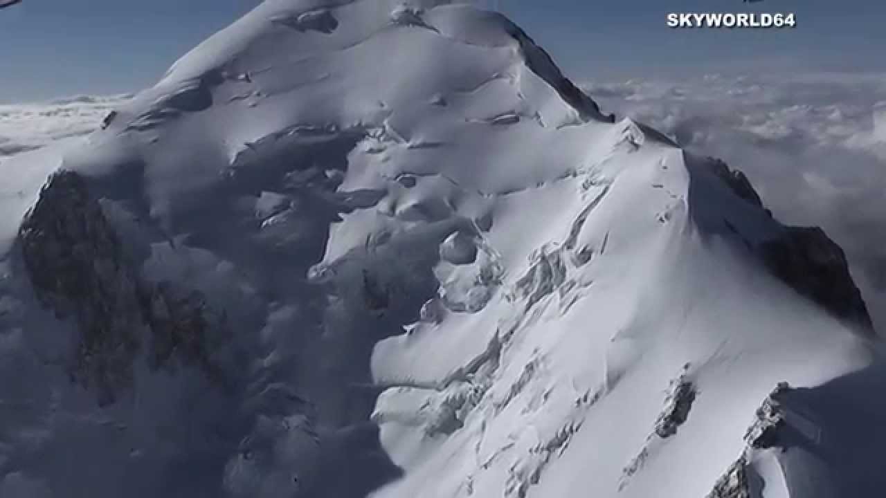 Haut du mont blanc en ulm pendulaire avec Anthony Delluc sur Tanarg