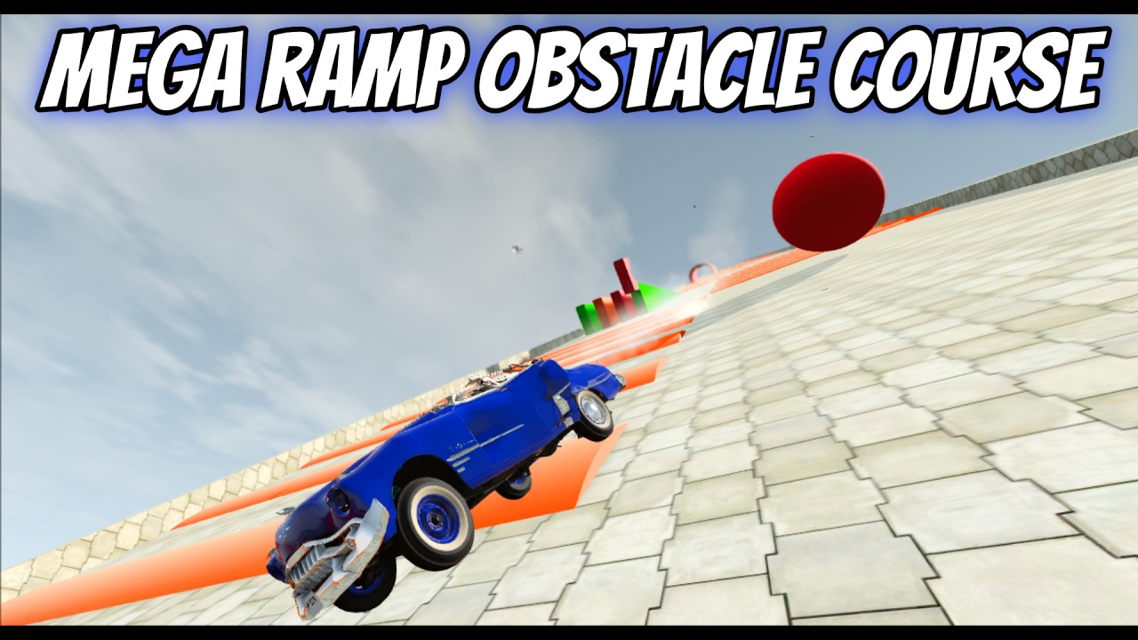 Trying To Survive This Mega Ramp In One Piece! - BeamNG.drive