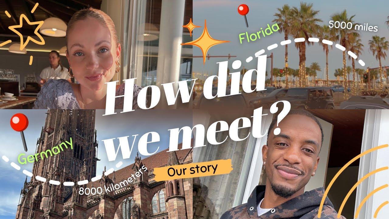 How We Met on Hinge: Our Long Distance Love Story Between Germany and Florida. 🇩🇪🇺🇸