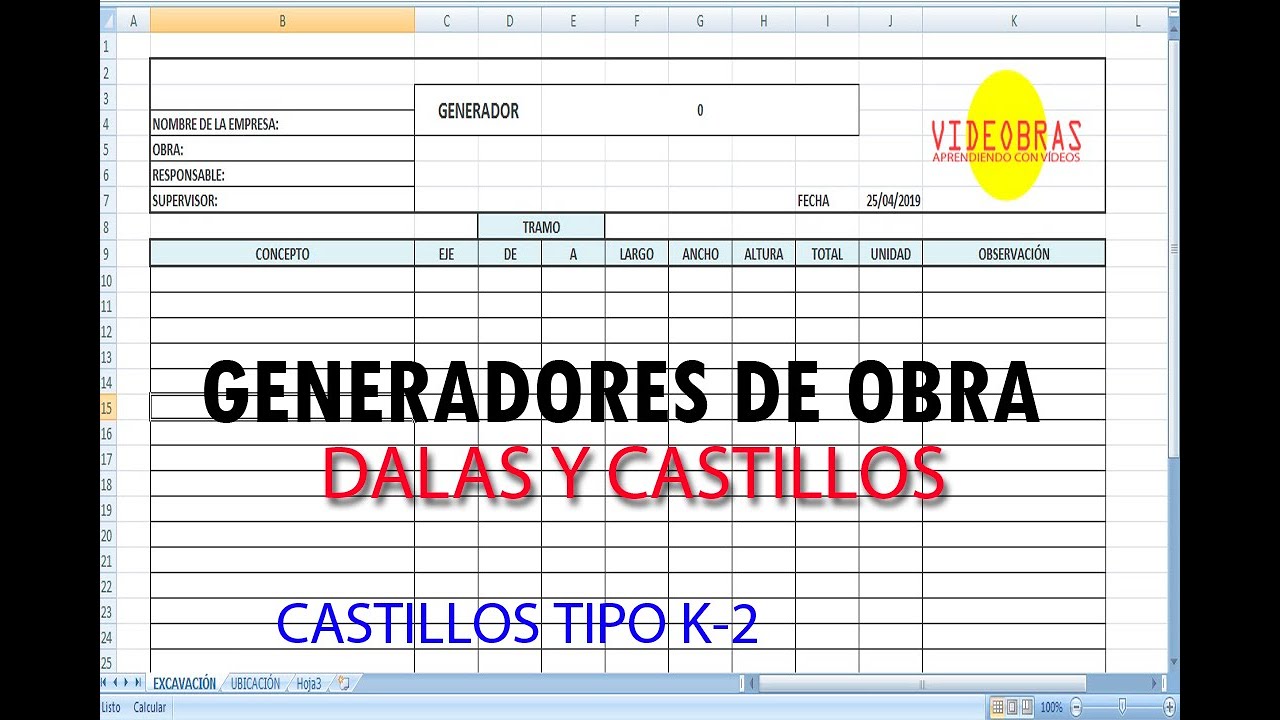 GENERADORES   CASTILLOS K2