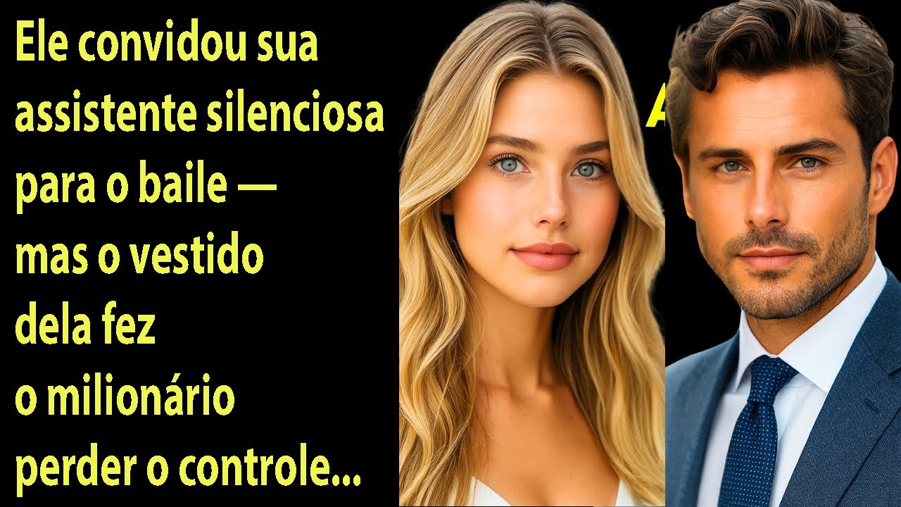 Ele convidou sua assistente silenciosa para o baile mas o vestido dela fez o milionário perder o