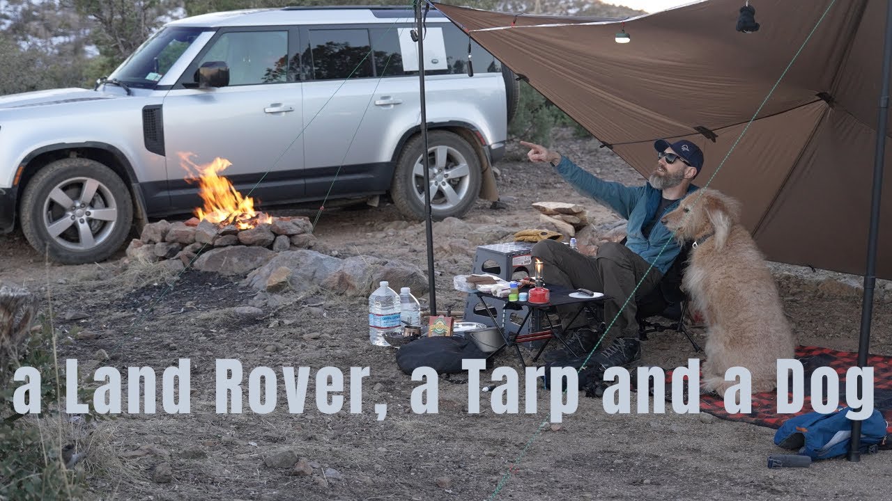 An overland camping film - with Oakley - sleeping in a Land Rover Defender