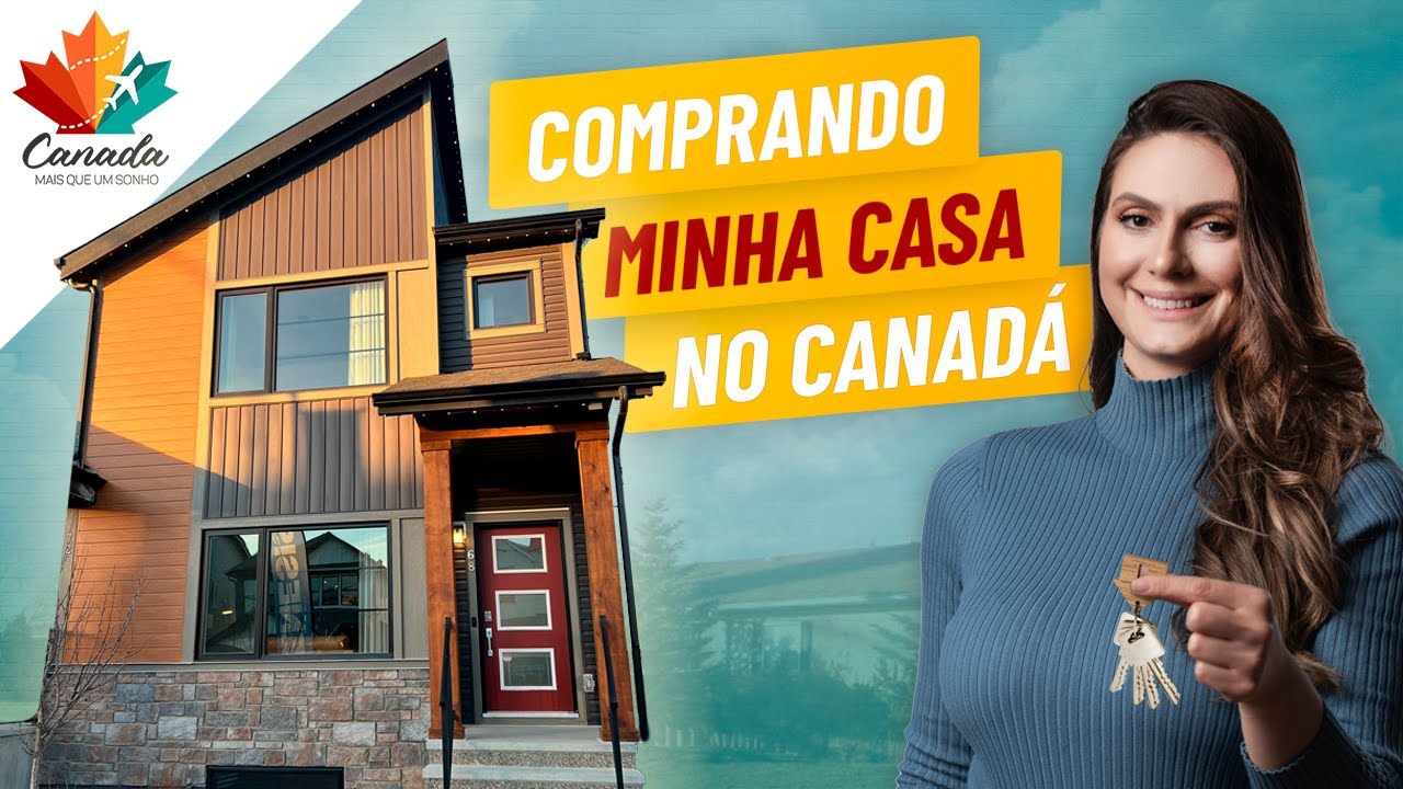 COMPRANDO MINHA CASA NO CANADÁ | TOUR POR UMA CASA EM ALBERTA com Amanda Lima