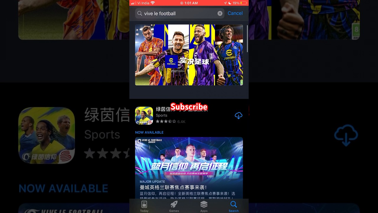 how to download vive le football in ios 2023