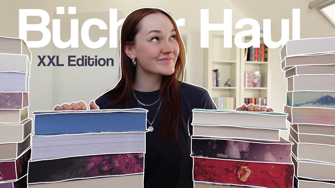 XXL B&uuml;cher Haul - Alle Neuzug&auml;nge aus 2025 (40+) 📖🛒👀