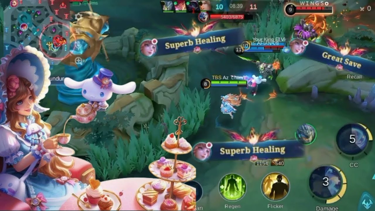 Libur sekolah!! Upload video lama😅 main floryn skin Sanrio!! 
